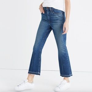 Madewell Retro Crop Bootcut Jeans